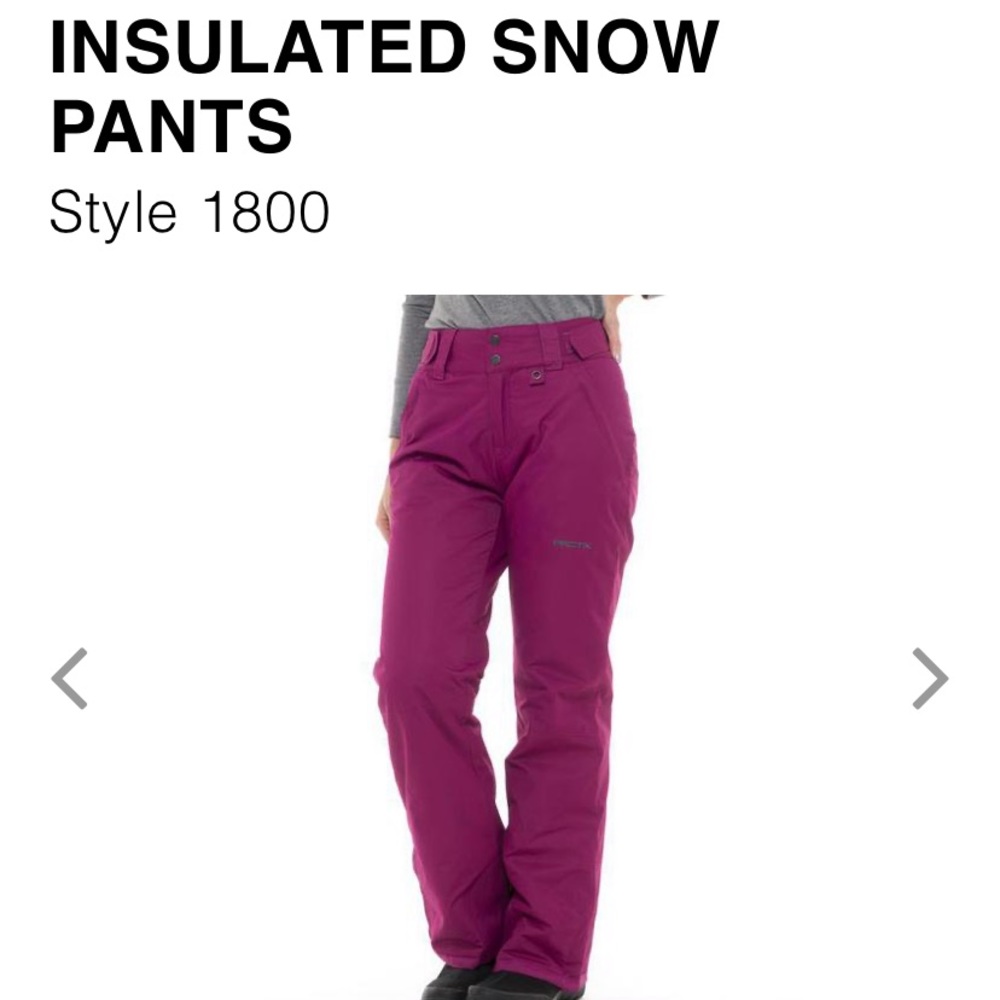 INSULATED SNOW PANTS